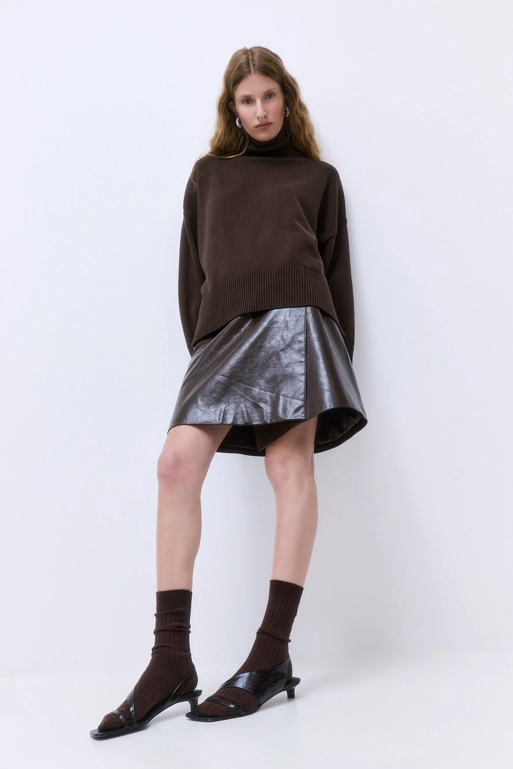 Cozy Ribbed Crew Socks sold by Dé Rococo product image thumbnail 4