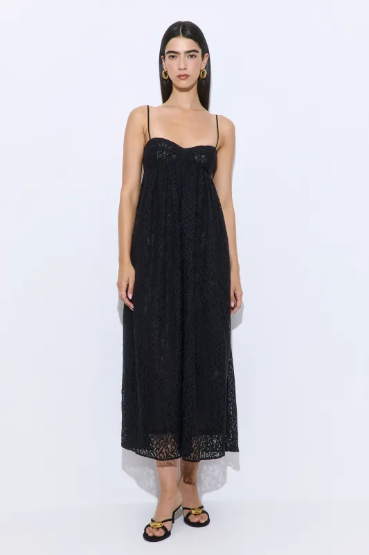 Corset Lace Midi Dress made by Dé Rococo