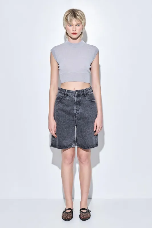 Long Denim Bermuda made by Dé Rococo