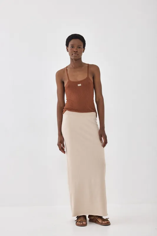 Knitted Maxi Skirt made by Dé Rococo