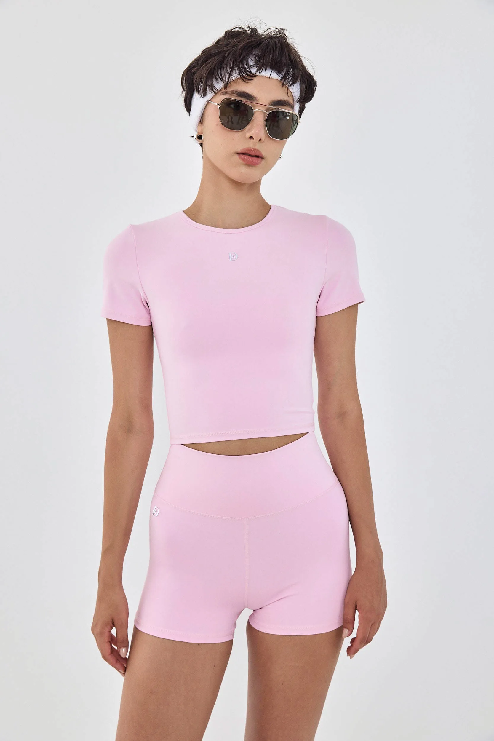Dé Short Sleeved Cropped Top sold by Dé Rococo