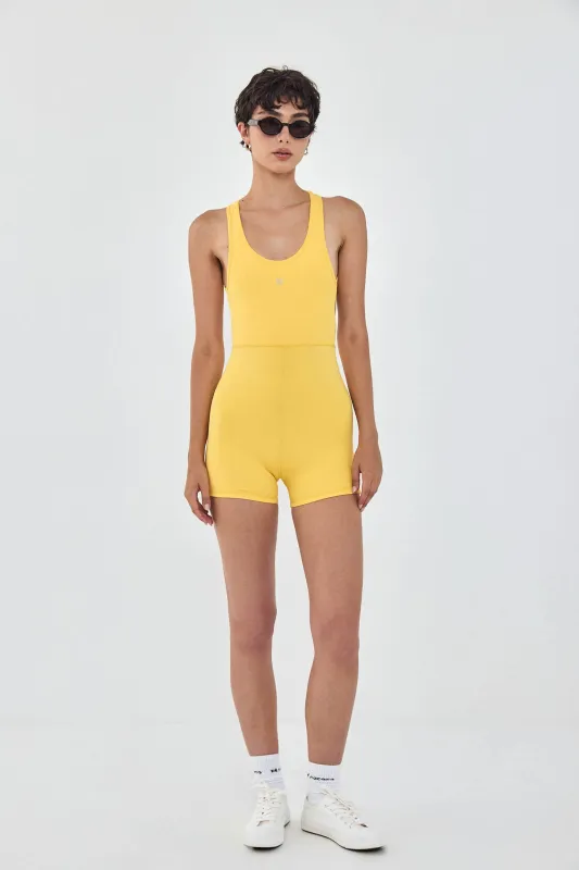 Dé Open Back Short Jumpsuit made by Dé Rococo