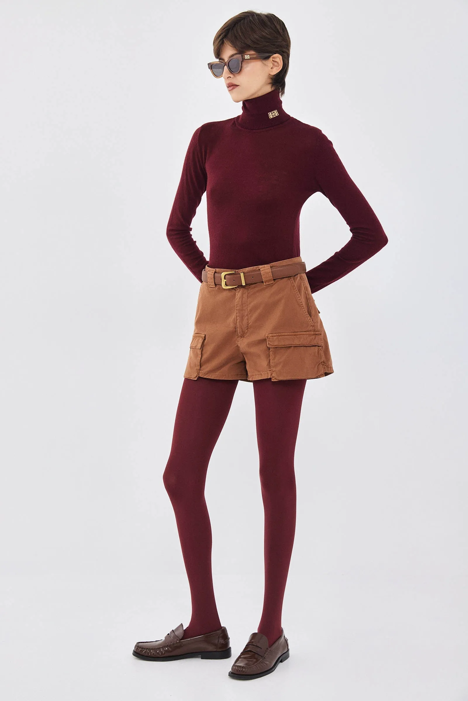 Mid Waist Cargo Shorts sold by Dé Rococo product image thumbnail 4