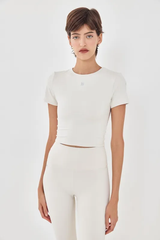 Dé Short Sleeved Cropped Top made by Dé Rococo