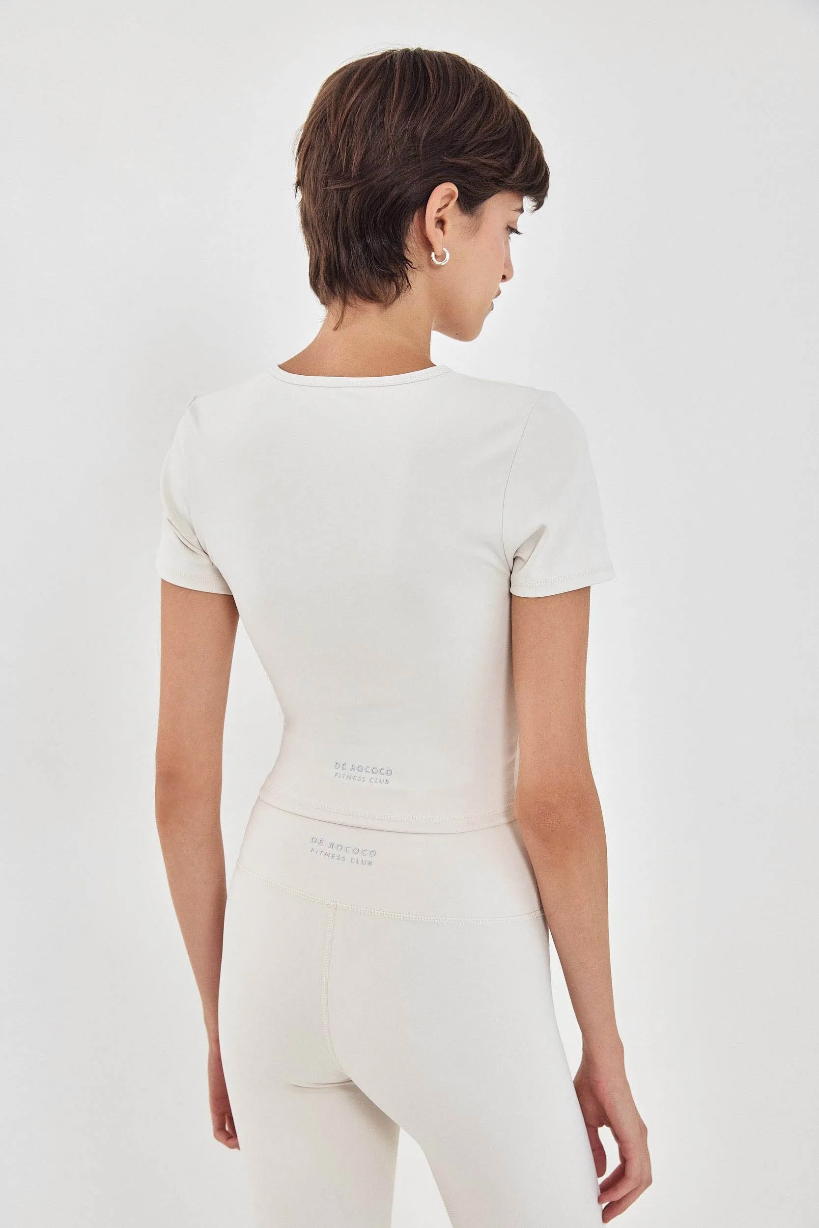 Dé Short Sleeved Cropped Top sold by Dé Rococo product image thumbnail 5