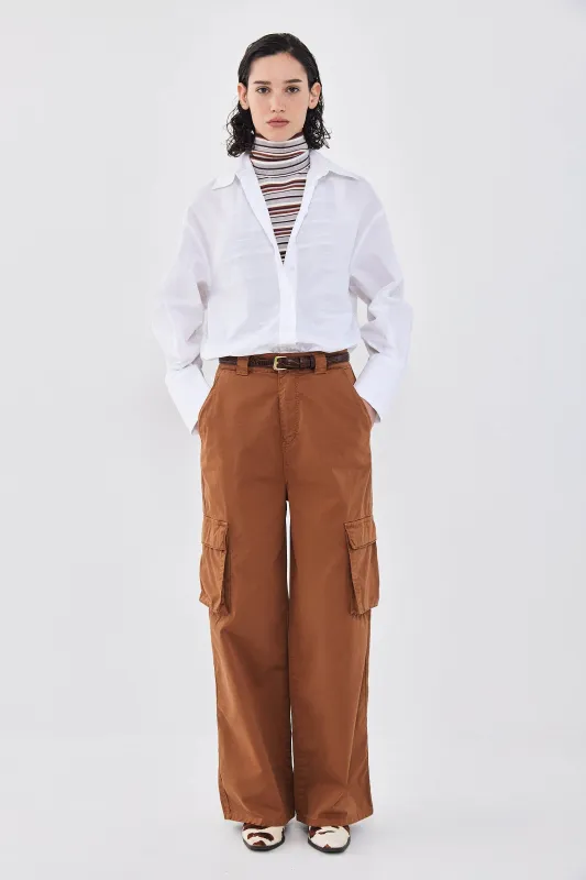 High Waisted Cargo Pants made by Dé Rococo