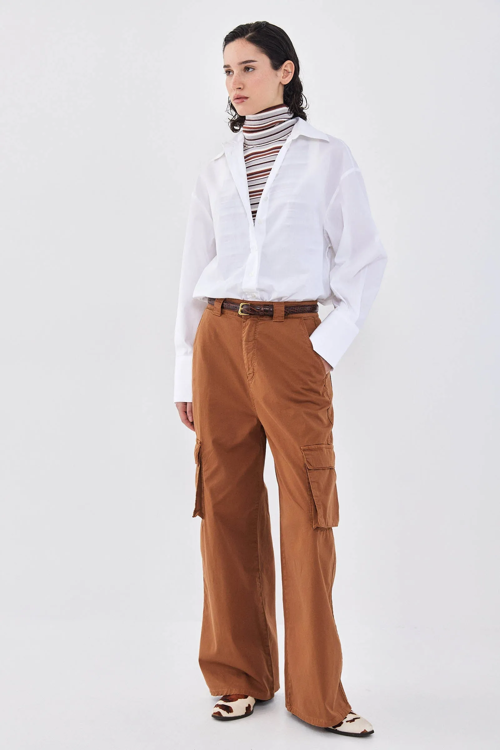 High Waisted Cargo Pants sold by Dé Rococo product image thumbnail 5