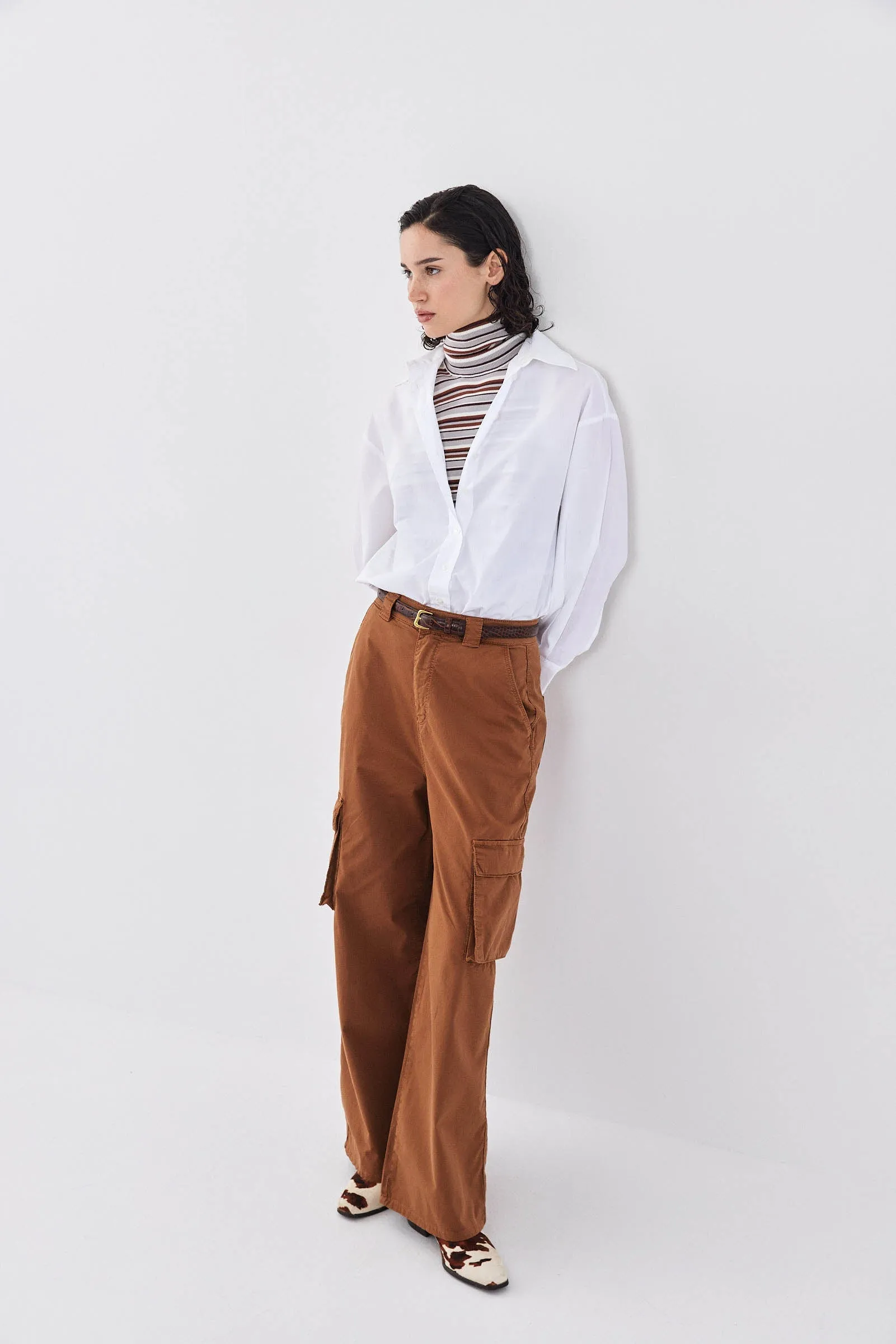 High Waisted Cargo Pants sold by Dé Rococo product image thumbnail 3