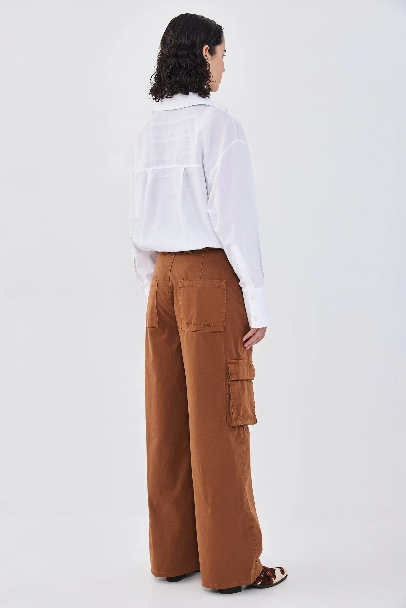 High Waisted Cargo Pants sold by Dé Rococo product image thumbnail 4