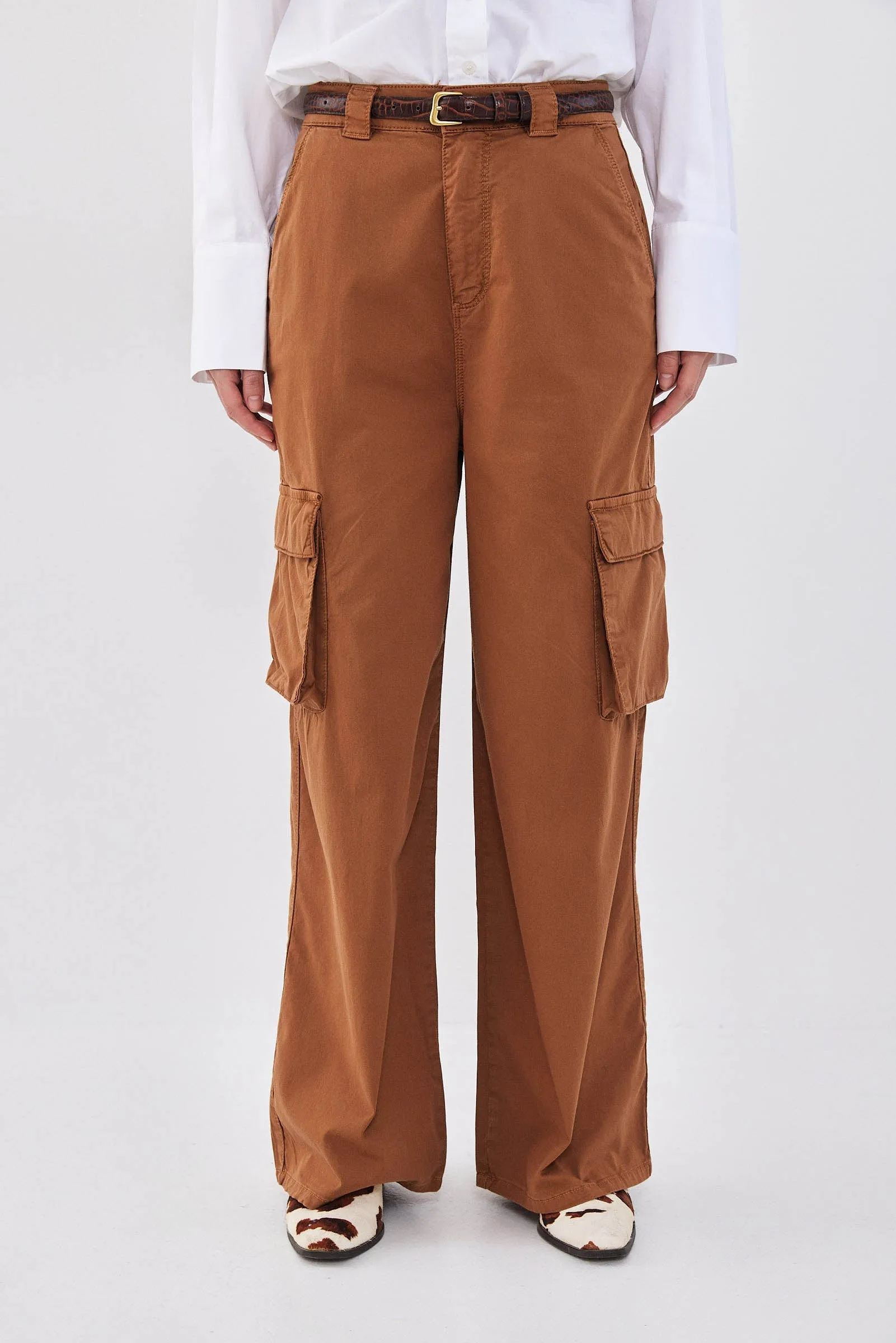 High Waisted Cargo Pants sold by Dé Rococo product image thumbnail 2