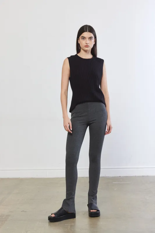 Back Slit Leggings made by Dé Rococo