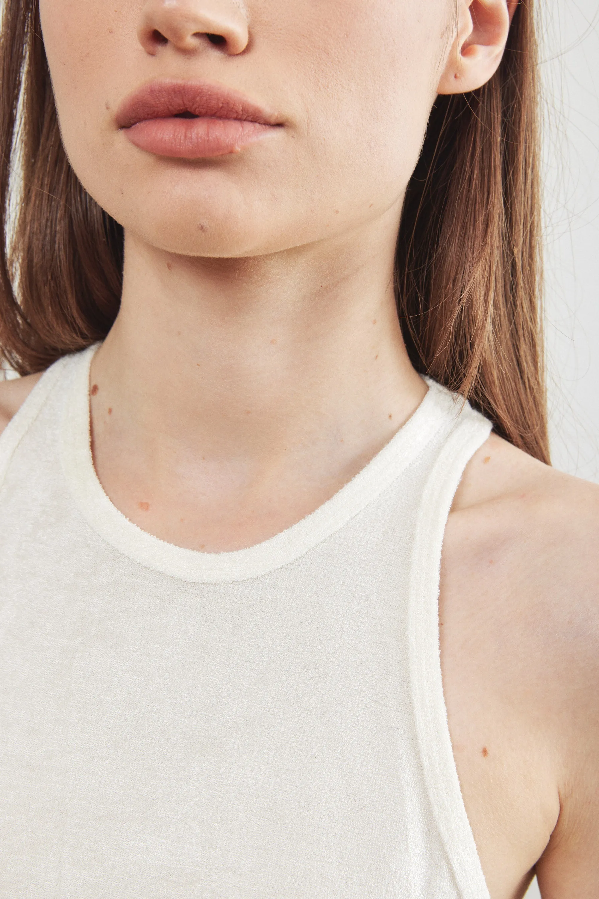 Terry Towel Halter Top sold by Dé Rococo product image thumbnail 4