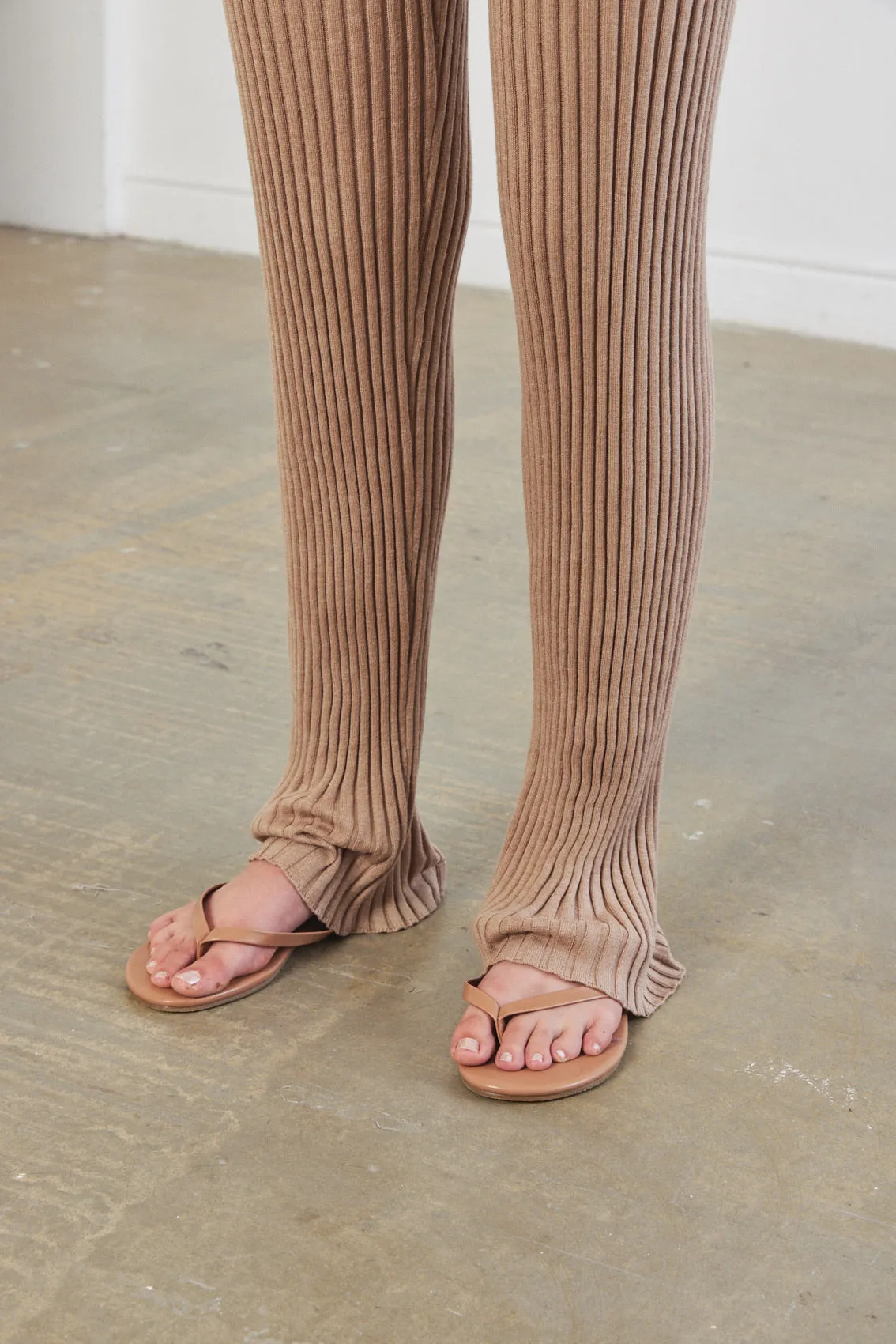 Knitted Straight Pants sold by Dé Rococo product image thumbnail 3