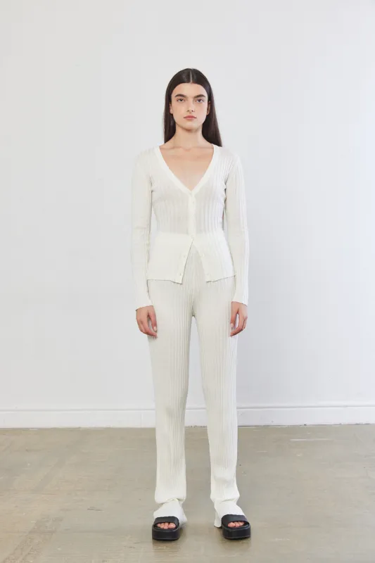 Knitted Straight Pants sold by Dé Rococo