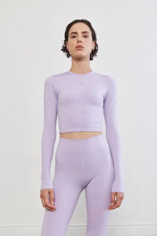 Dé Long Sleeved Cropped Top made by Dé Rococo
