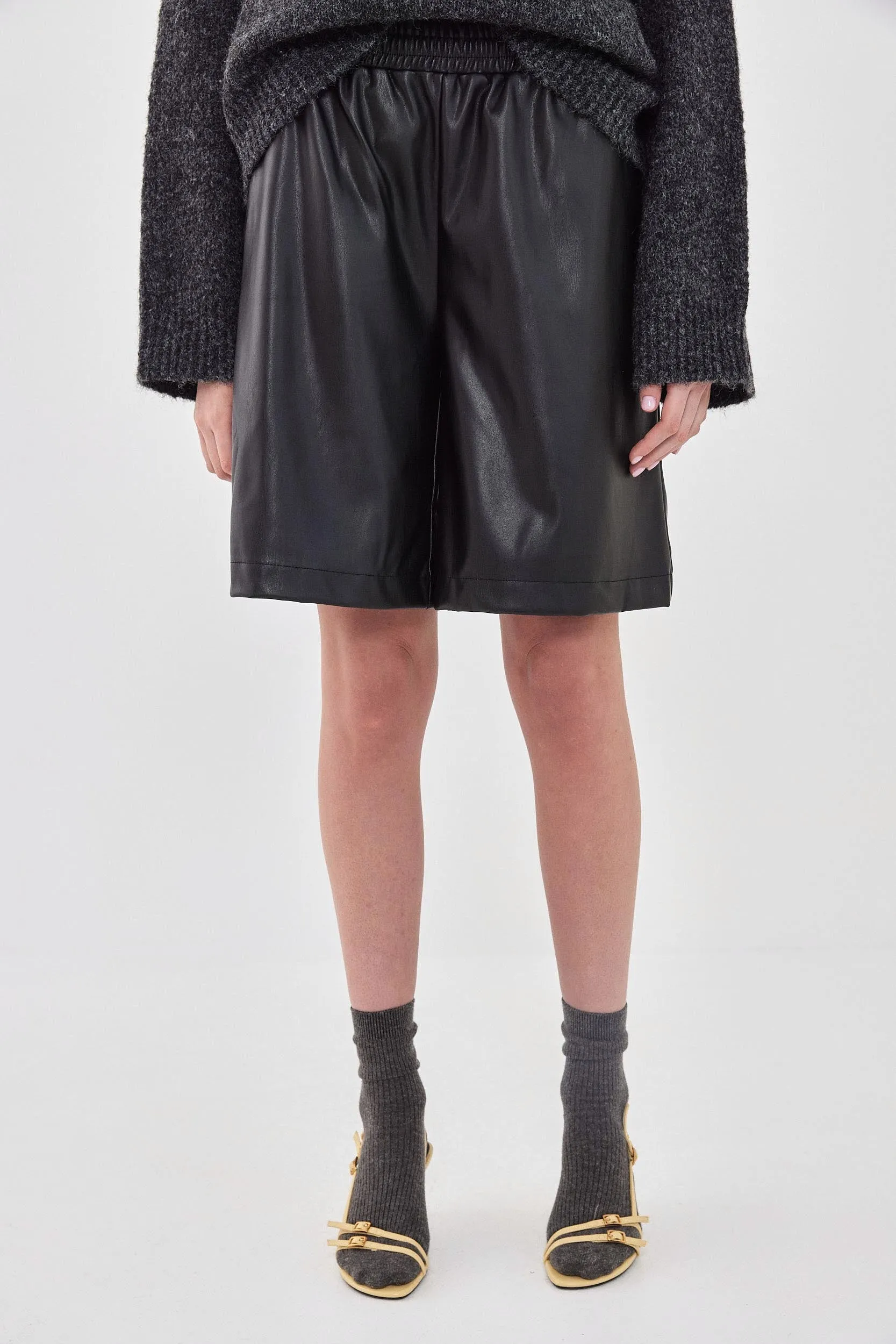 Vegan Leather Bermuda sold by Dé Rococo product image thumbnail 2