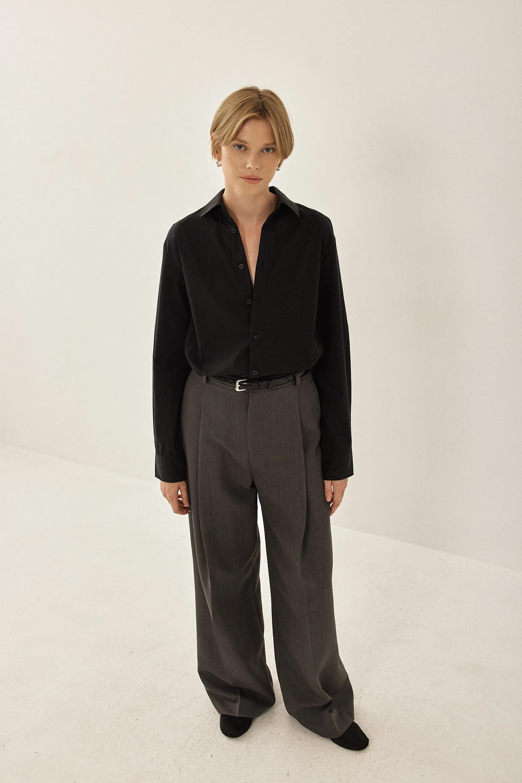 Cotton Classic Button Down Shirt sold by Dé Rococo product image thumbnail 3