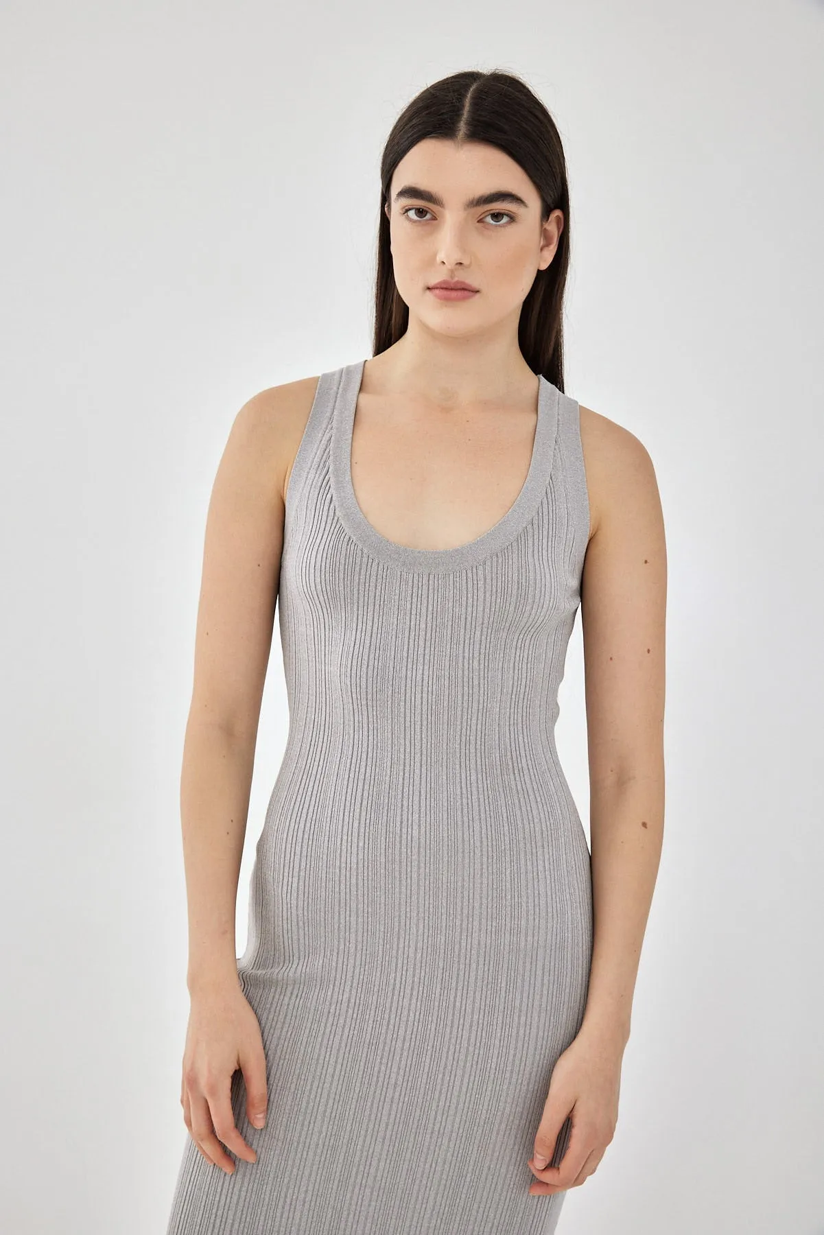 Ribbed Tight Knit Dress sold by Dé Rococo product image thumbnail 2