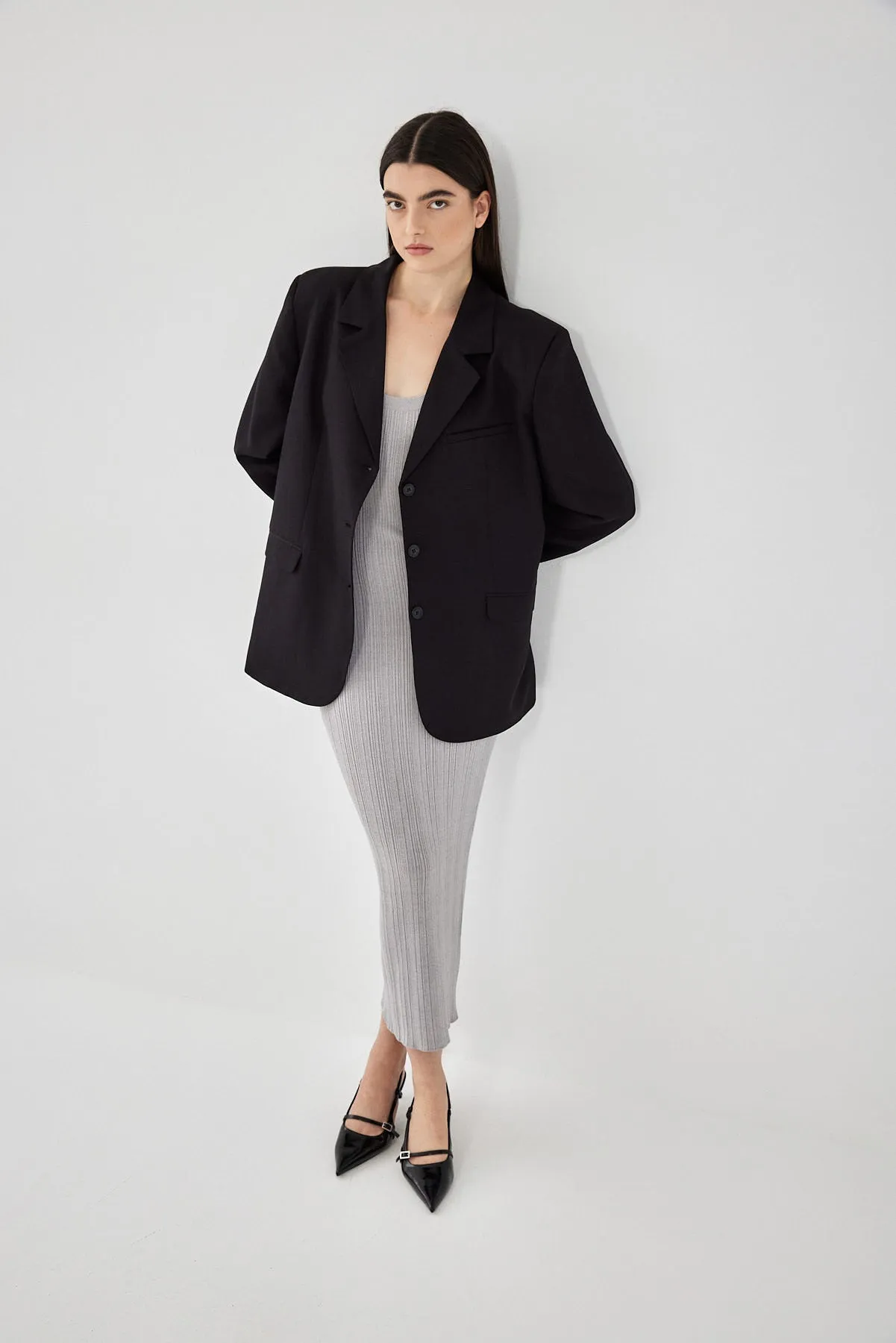 Ribbed Tight Knit Dress sold by Dé Rococo product image thumbnail 3