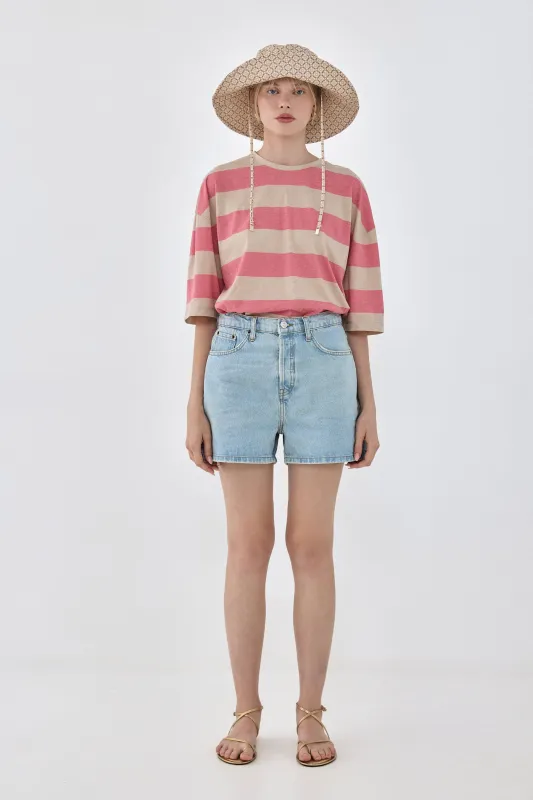 Baggy Denim Shorts made by Dé Rococo