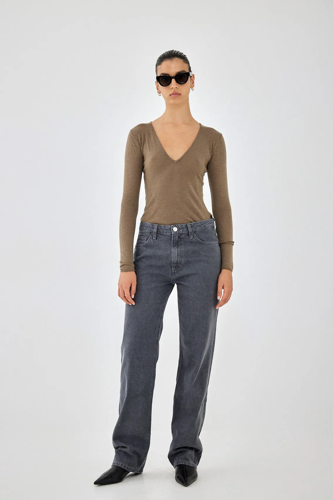 No.10| Low Rise Full Length Denim sold by Dé Rococo