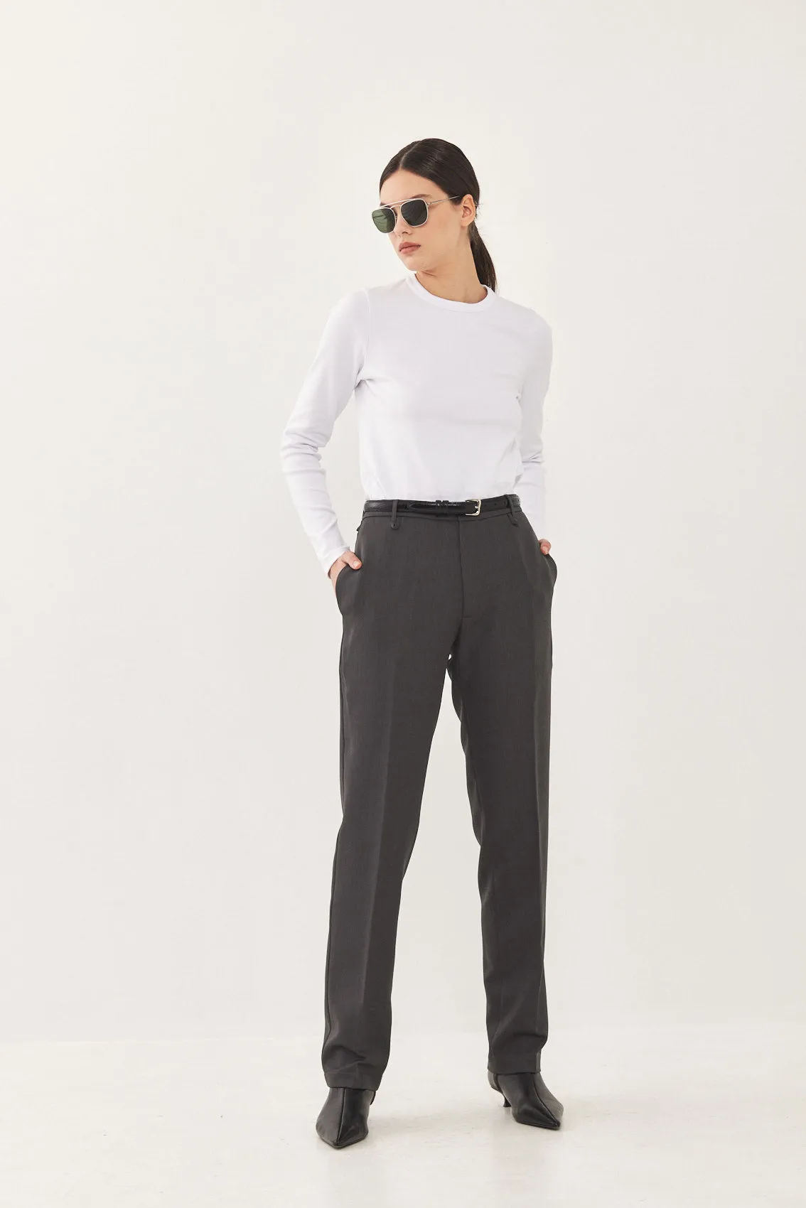 Mid Rise Slim Daddy Pants sold by Dé Rococo product image thumbnail 4