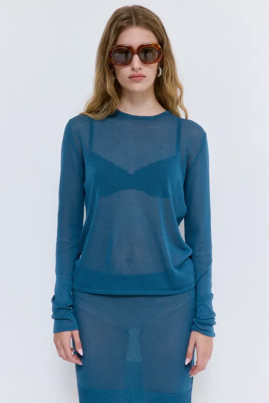 Sheer Loose Tee made by Dé Rococo