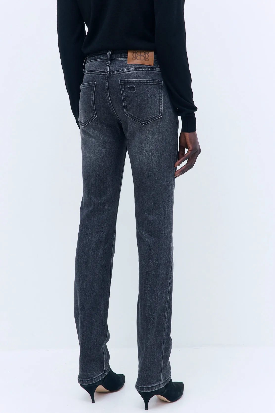 No.18| Mid Rise Fitted Denim sold by Dé Rococo product image thumbnail 5