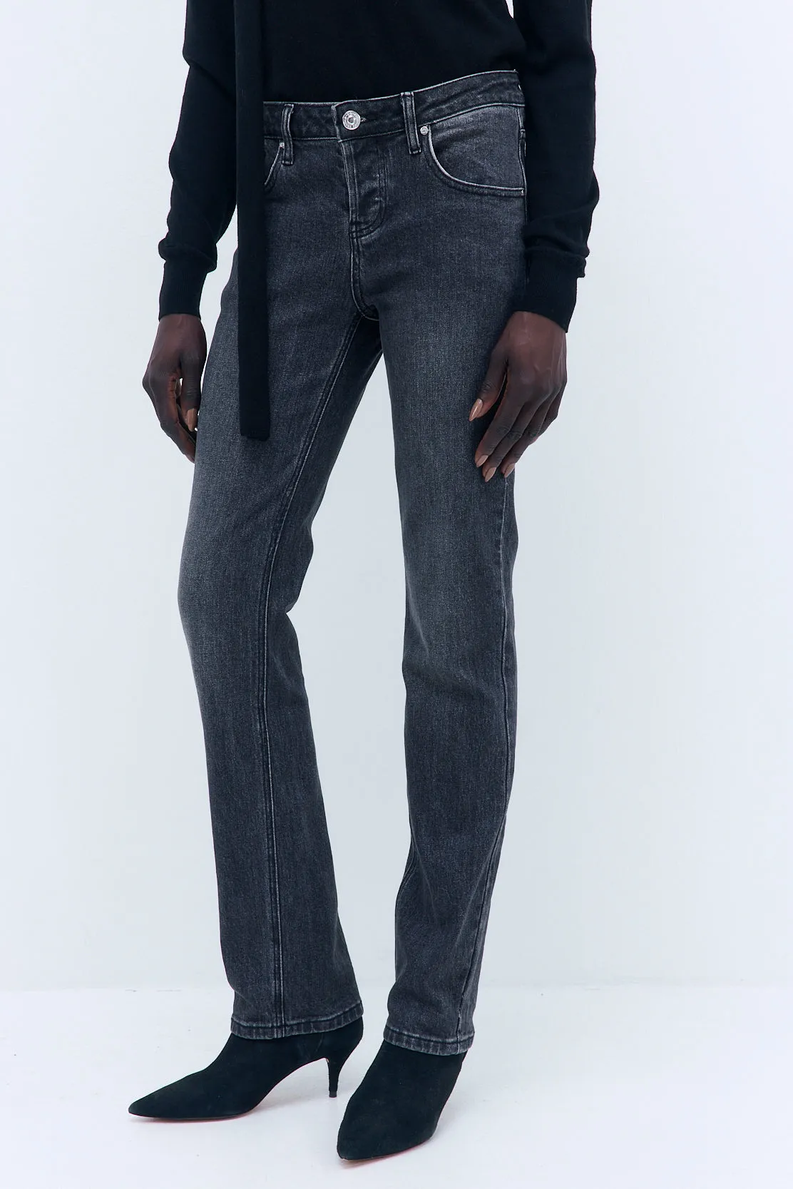 No.18| Mid Rise Fitted Denim sold by Dé Rococo product image thumbnail 2