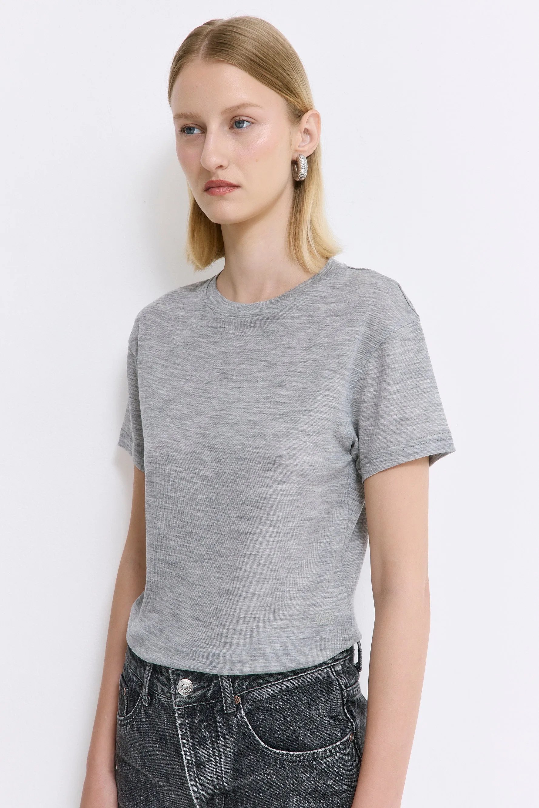 Wool T Shirt sold by Dé Rococo product image thumbnail 4
