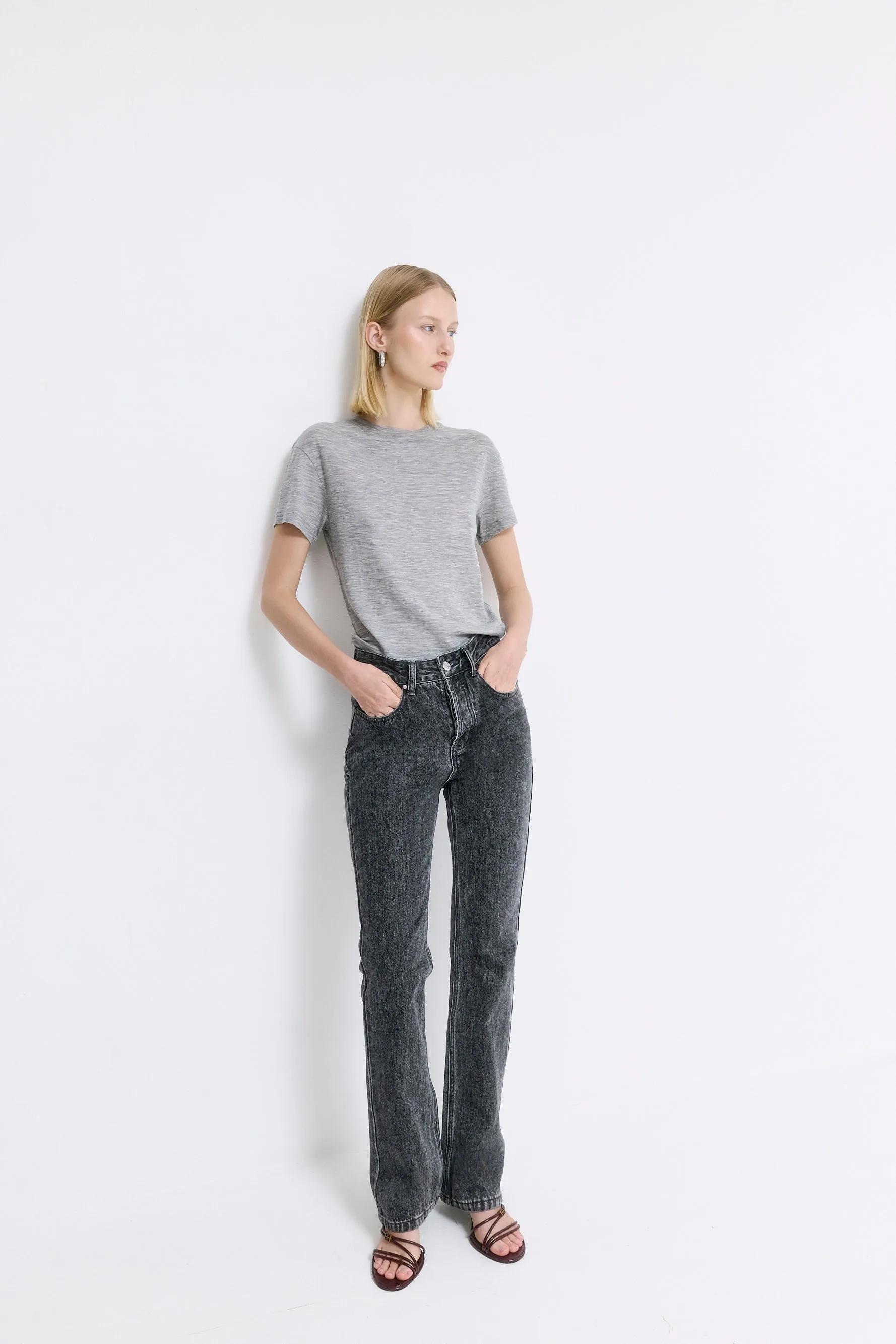 Wool T Shirt sold by Dé Rococo product image thumbnail 2