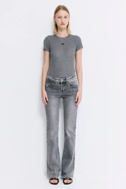No.17| Mid Rise Bootcut Denim made by Dé Rococo