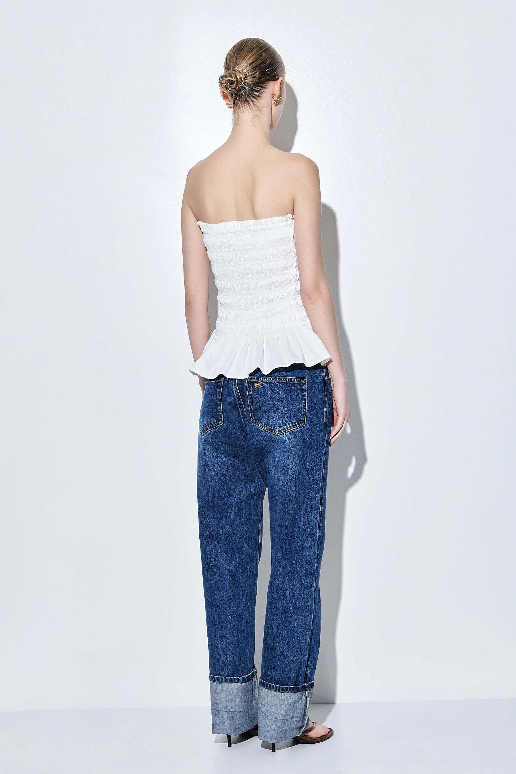 Strapless Shirred Top sold by Dé Rococo product image thumbnail 5