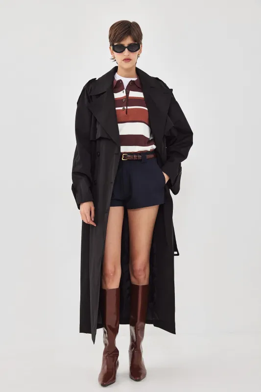 Double Breasted Trench Coat made by Dé Rococo