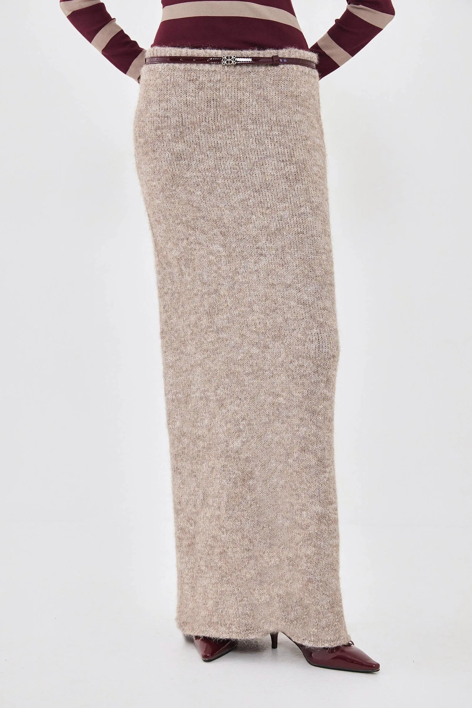 Fuzzy Maxi Skirt sold by Dé Rococo product image thumbnail 2