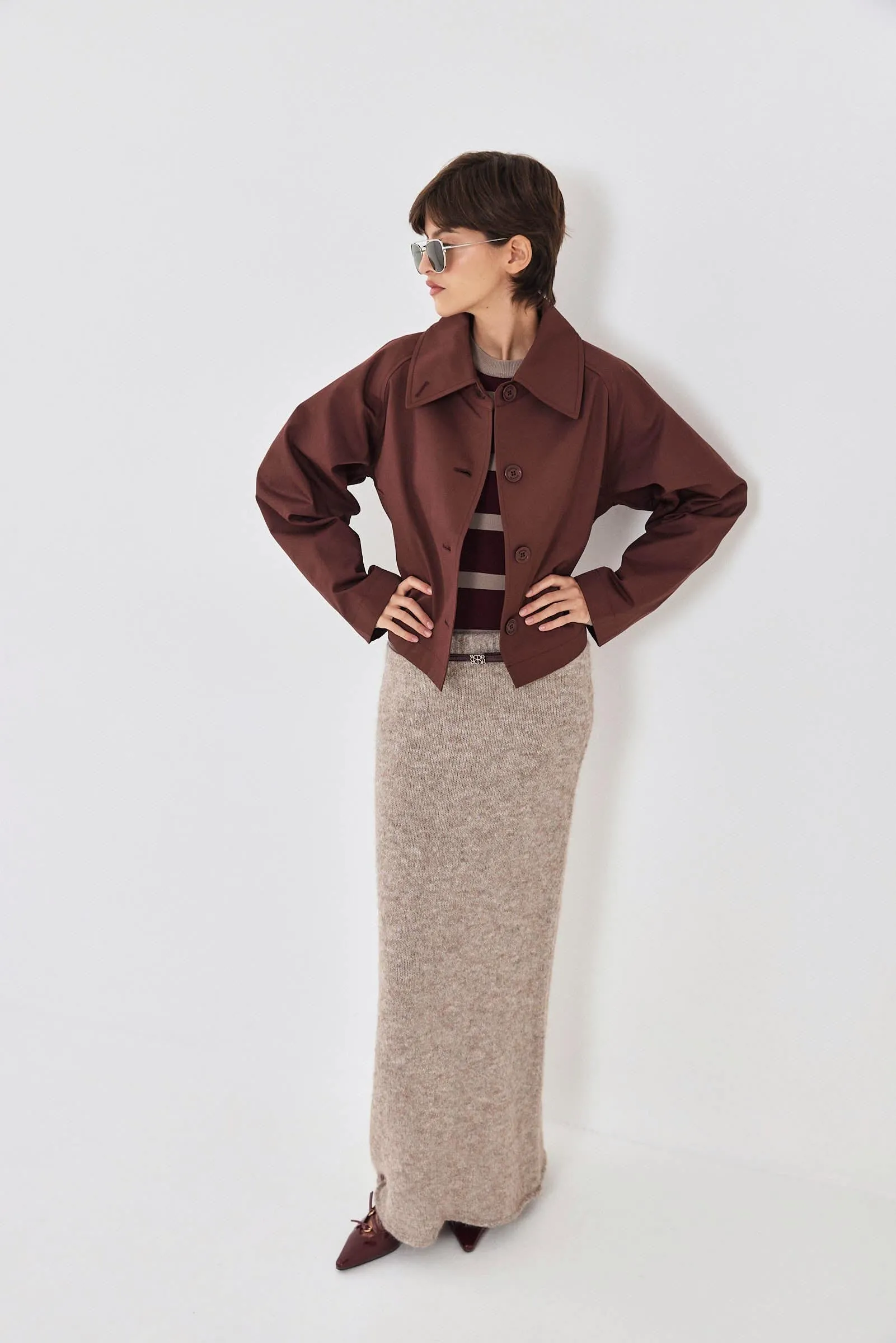 Fuzzy Maxi Skirt sold by Dé Rococo product image thumbnail 3