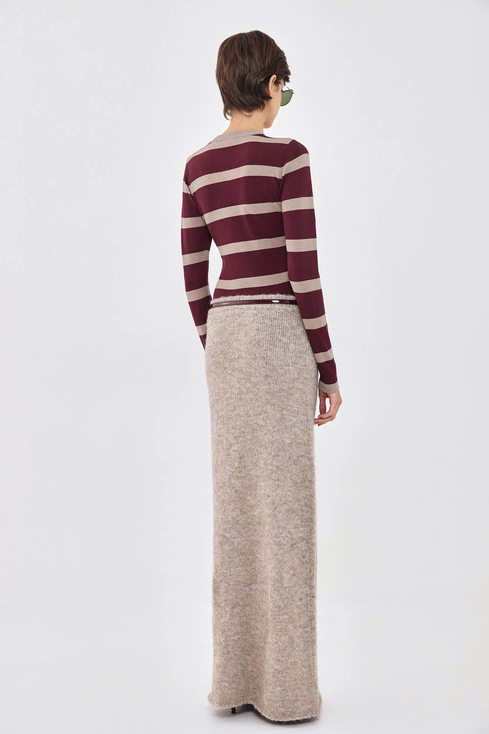 Fuzzy Maxi Skirt sold by Dé Rococo product image thumbnail 5