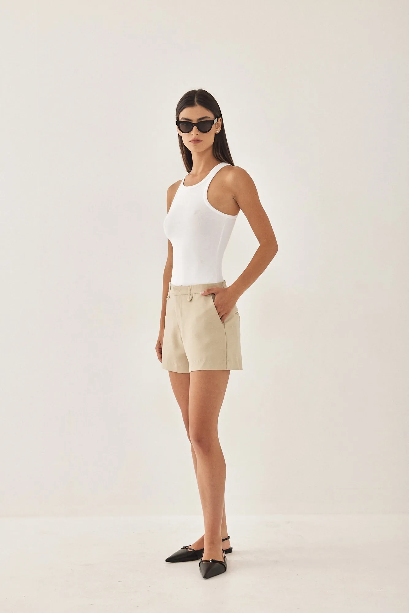 Mid Waist Daddy Shorts sold by Dé Rococo product image thumbnail 4
