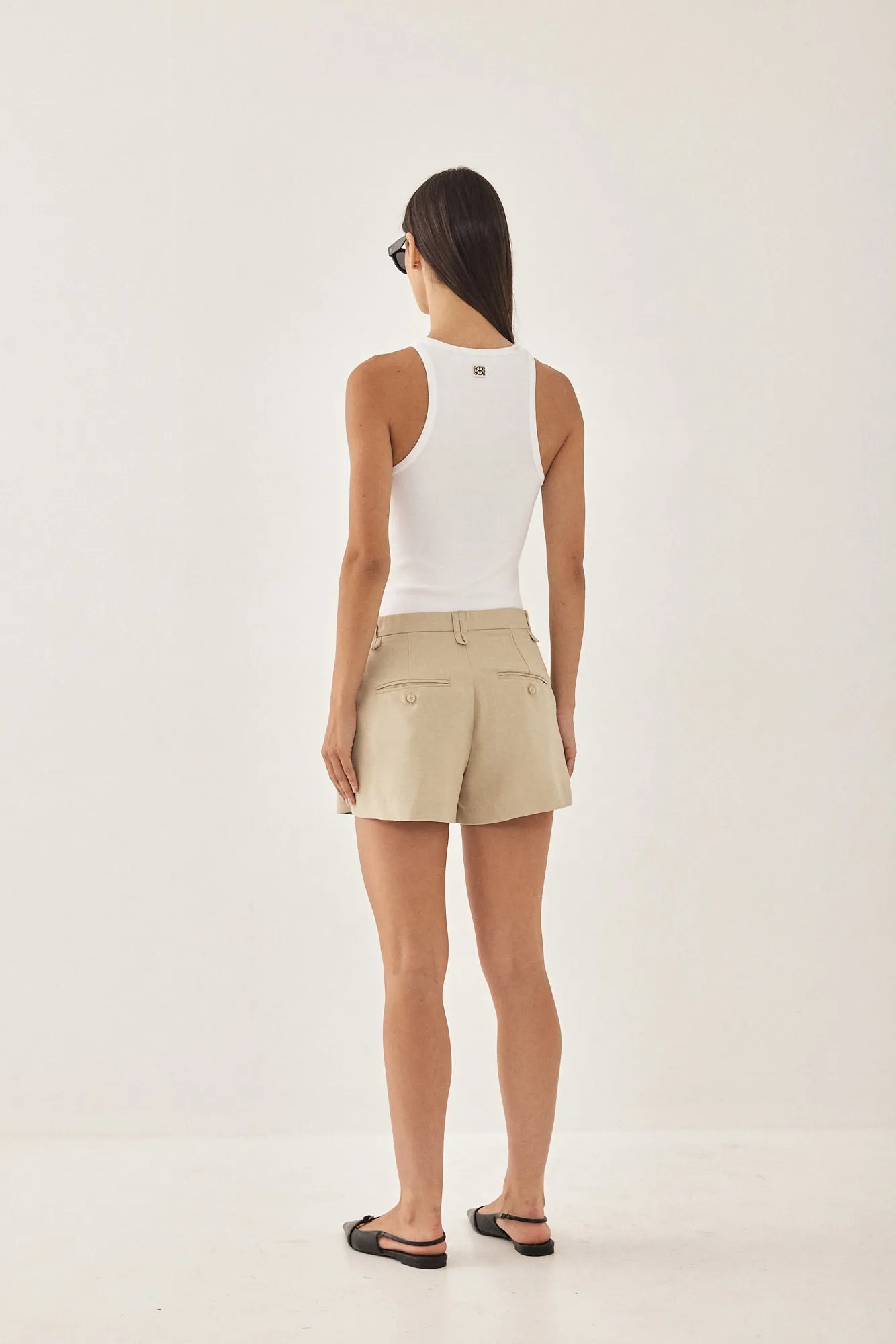 Mid Waist Daddy Shorts sold by Dé Rococo product image thumbnail 5