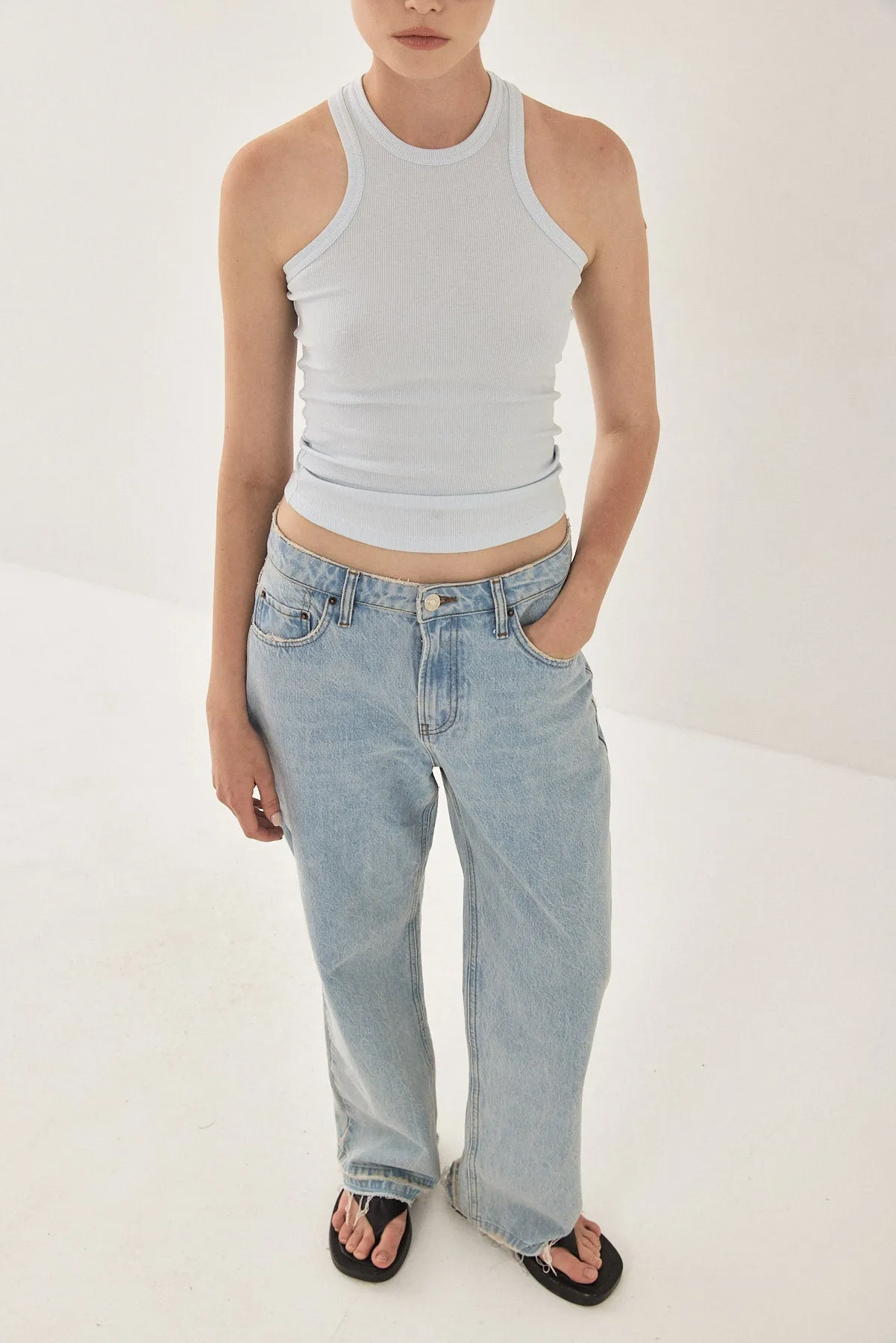 Racerback Ribbed Top sold by Dé Rococo product image thumbnail 3