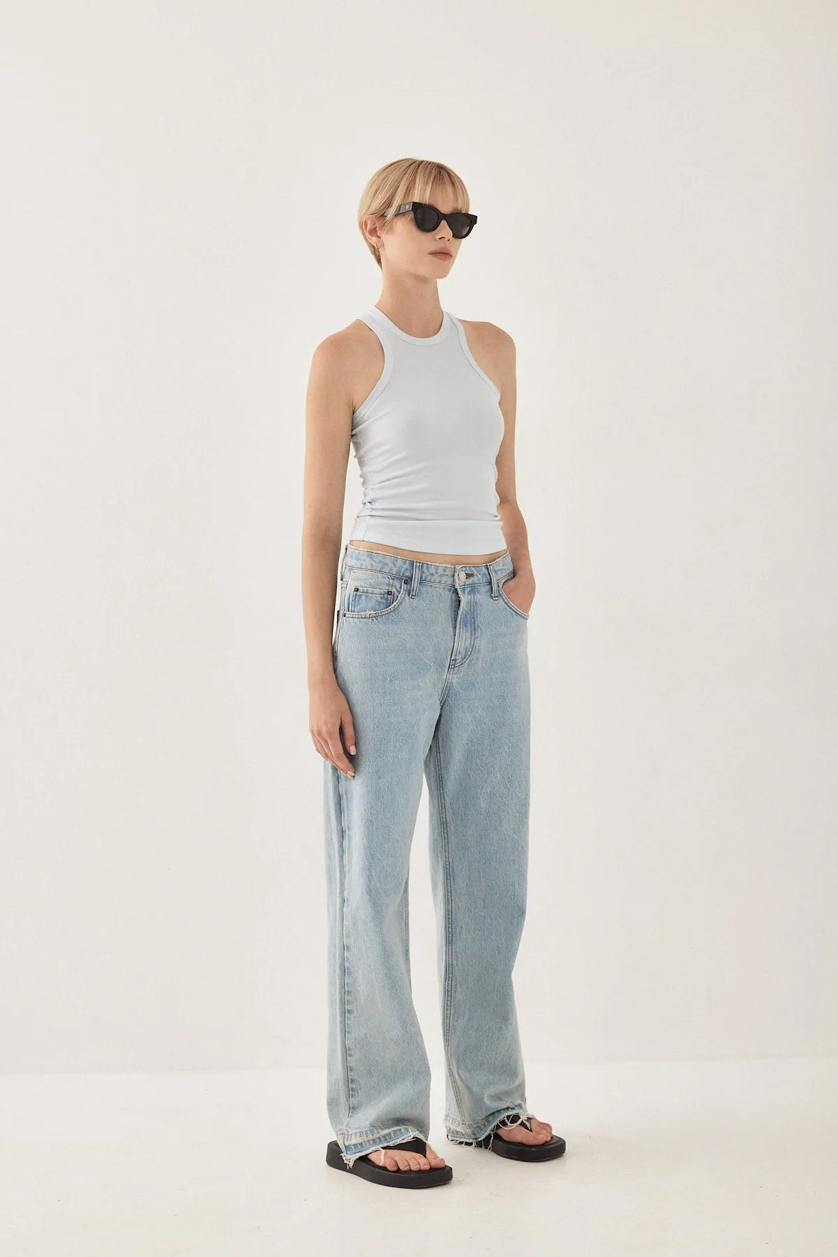 Racerback Ribbed Top sold by Dé Rococo product image thumbnail 4