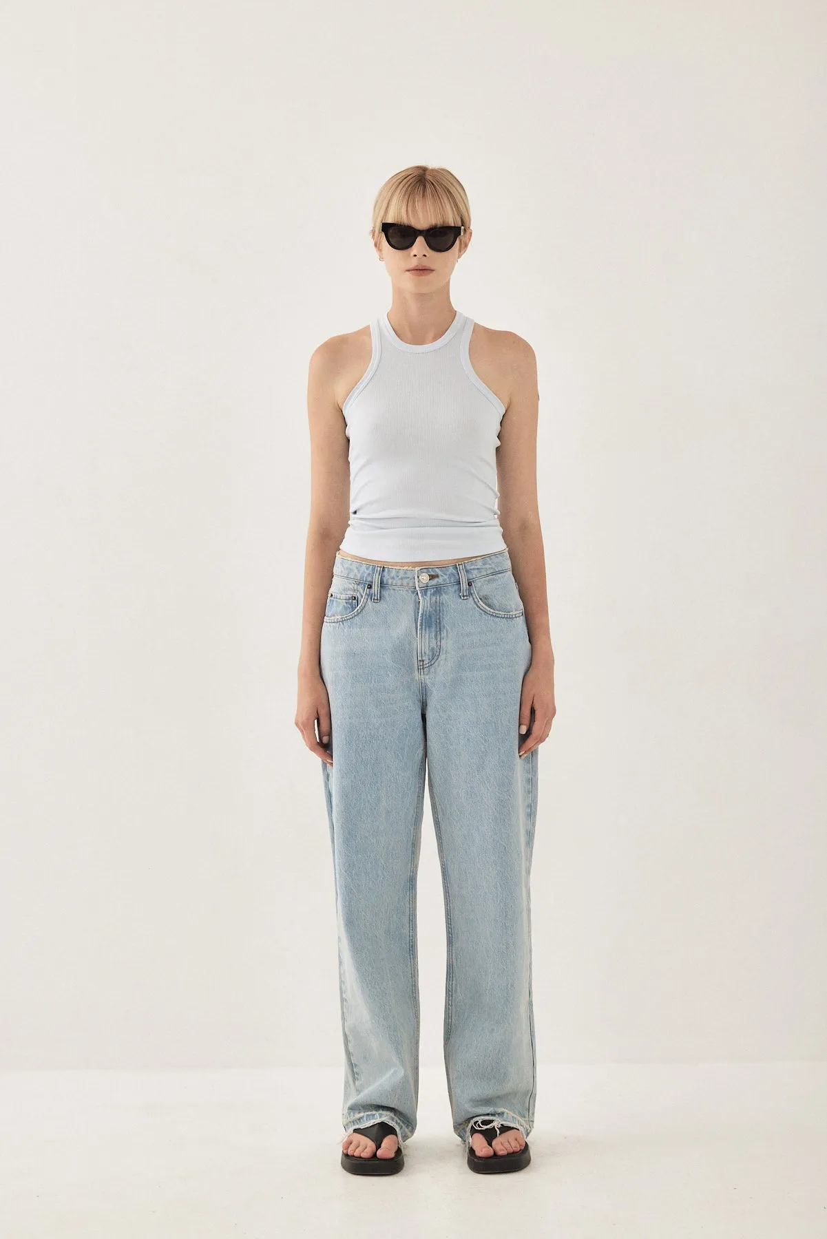 Racerback Ribbed Top sold by Dé Rococo product image thumbnail 2