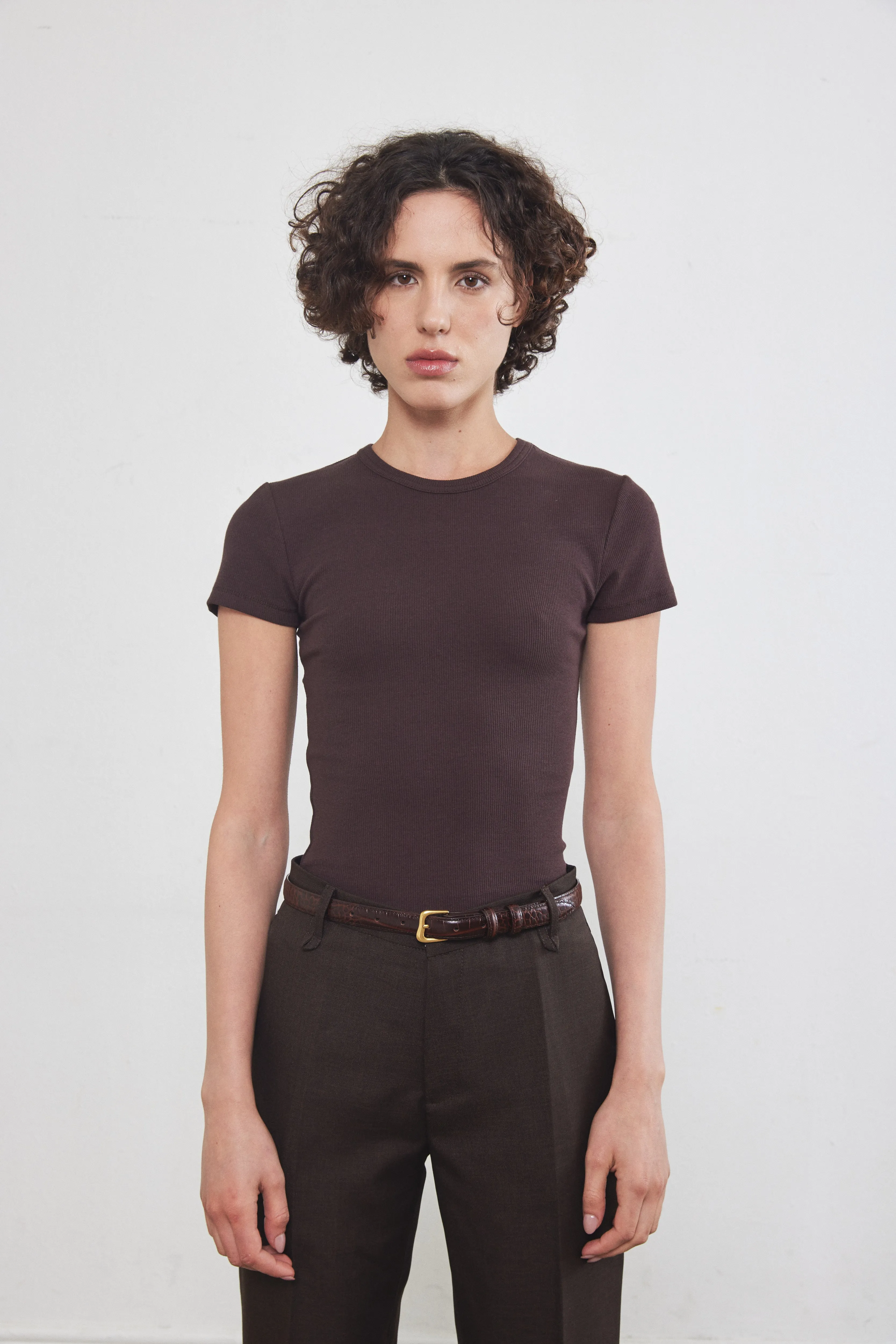 Ribbed T Shirt sold by Dé Rococo