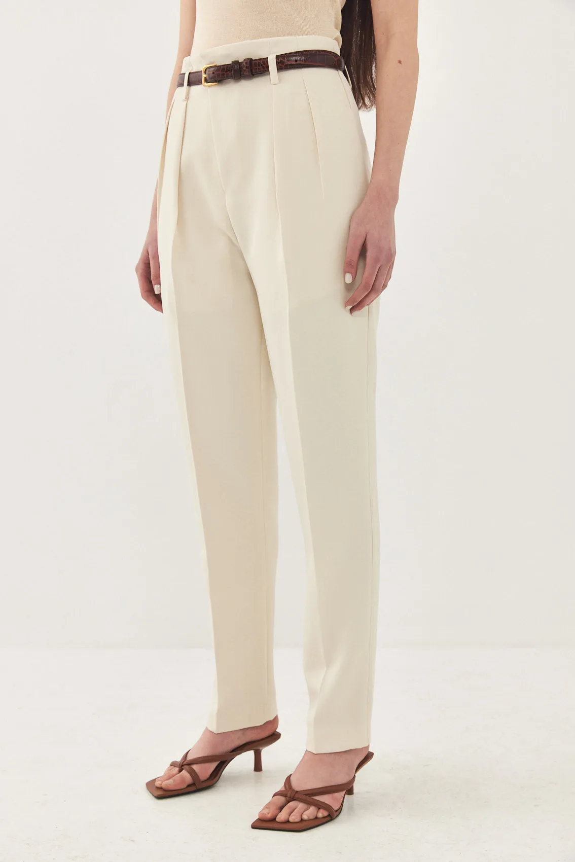 Tapered Pleat Daddy Pants sold by Dé Rococo product image thumbnail 5