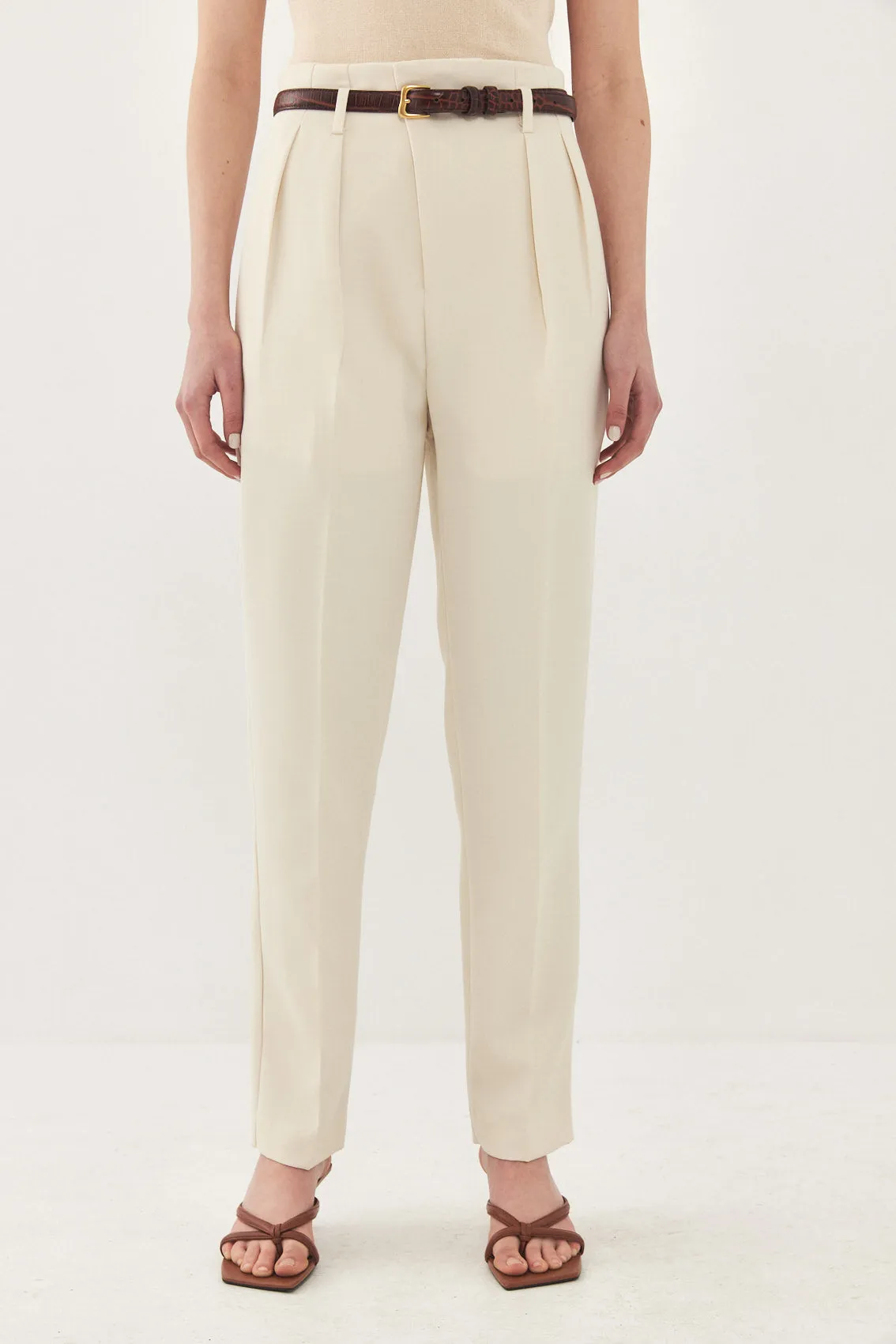 Tapered Pleat Daddy Pants sold by Dé Rococo product image thumbnail 2