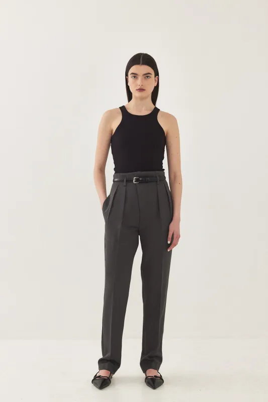 Tapered Pleat Daddy Pants made by Dé Rococo