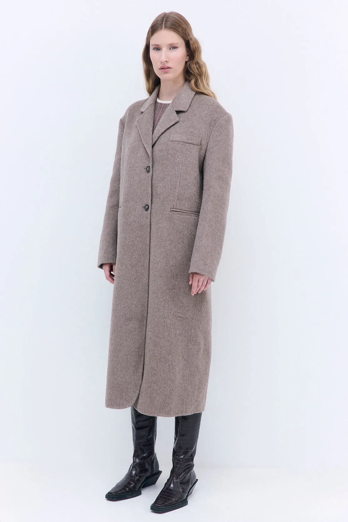 Double Wool Coat sold by Dé Rococo product image thumbnail 4