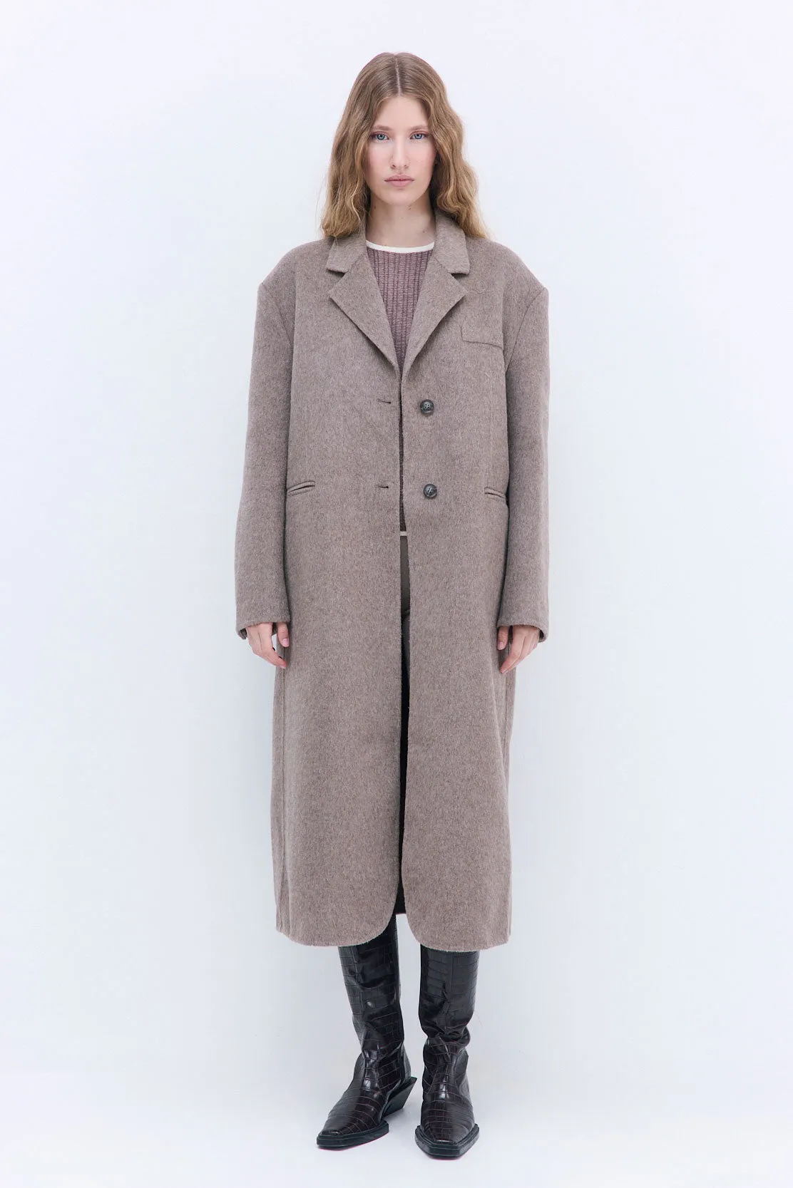 Double Wool Coat sold by Dé Rococo