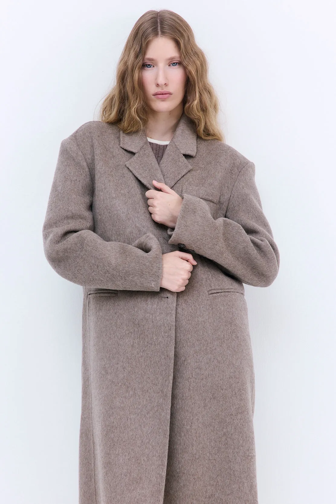 Double Wool Coat sold by Dé Rococo product image thumbnail 2