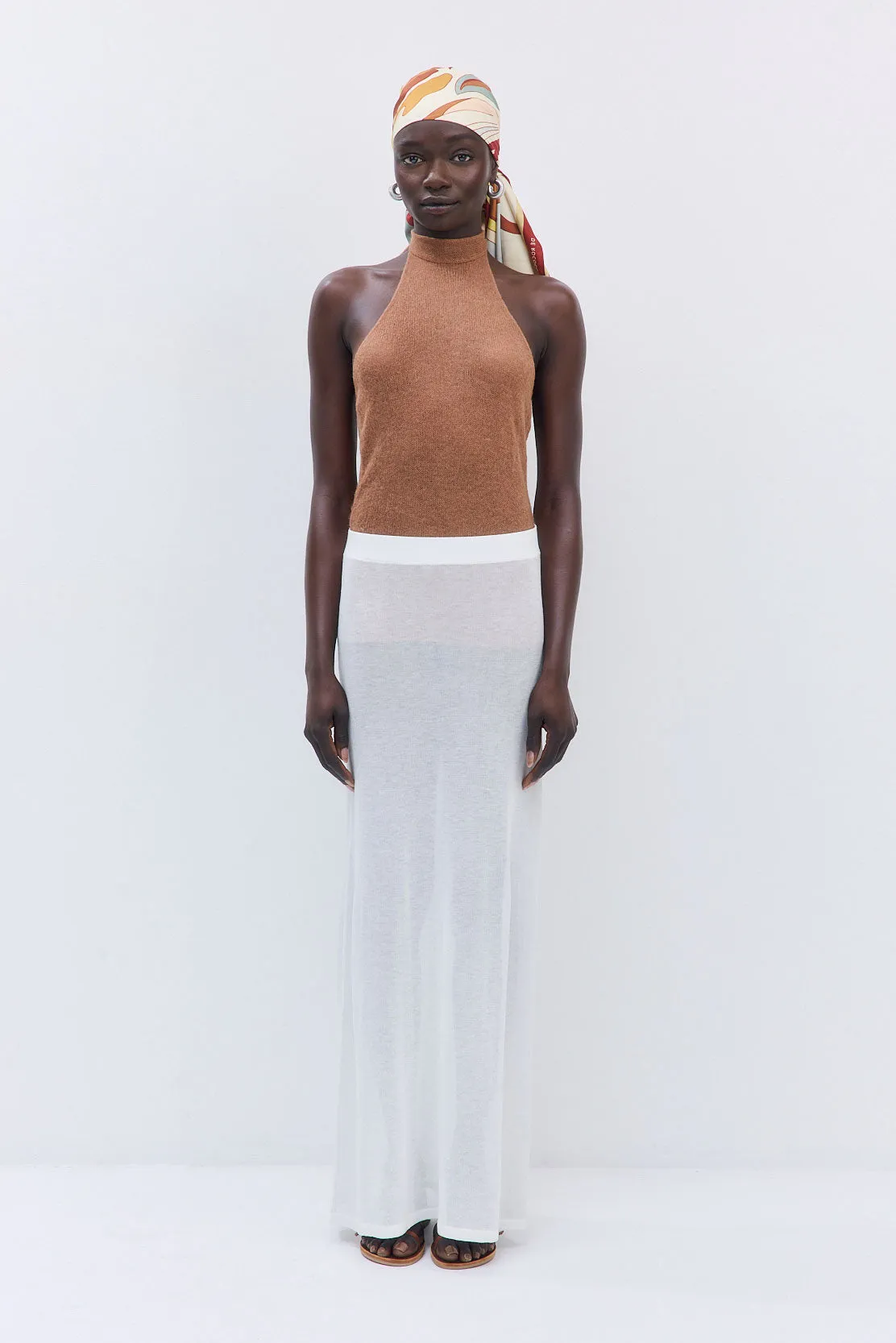 Semi Sheer Maxi Skirt sold by Dé Rococo